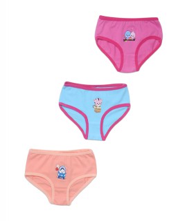 11025_Set of 3 panties for girls other colors - Zercon